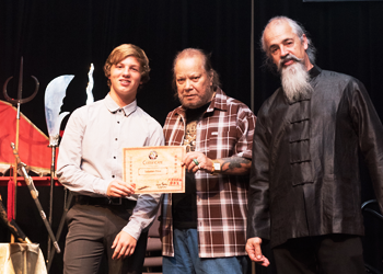 Awarded for Excellence with Grandmaster Vince Lacey and Sifu  image